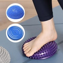 토닝볼 메디신 땅콩 웨이트 볼 하프 근육 발 바디 운동 스트레스 해소 피트니스 요가, 자주색