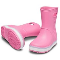 [크록스] [엔씨]크록밴드 레인부츠 키즈 핑크 장화 분홍