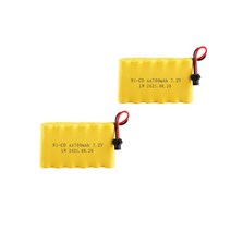 7.2 V 700mah Ni-CD 배터리 충전기 Rc 완구용 자동차 보트건 탱크 기차 예비 부품 AA RC 팩, [02] Black