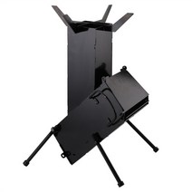 거꾸로타는난로 리버스난로 펠렛 미니 맥스 팰릿 주물 캠핑화목 장작나무 난로 휴대용 장작, 없음