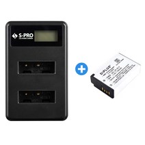 LP-E17 LCD 듀얼 충전기+배터리 EOS 77D M6 M5 M3