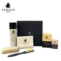 파마코 프랑스 스웨이드가죽 슈케어 구두약 세트_파리 07, 1개