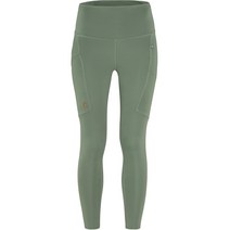 Fjällräven 피엘라벤 Abisko Tights 여성 - patina green 160086