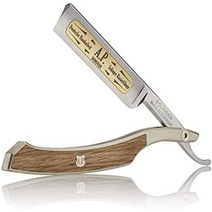 클래식 이발소 독일 면도기세트 에이피 도노반 직선 탄소강 블레이드 중공 수제 시리즈, 오크