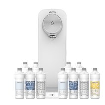 현대큐밍 더슬림온 직수형 정수기 HP-815CW+셀프케어박스패키지 무전원 초슬림