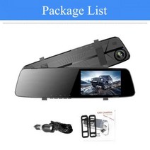 4.3 인치 자동차 Dvrs 비디오 레코더 대시 캠 풀 HD 1080P 미러 캠 Dvr 카메라 루프 녹화 모션 추적, without rear camera_CHINA | 16