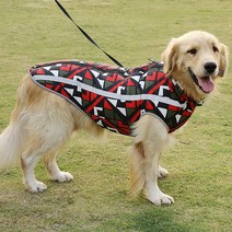 버디캣 중형견 대형견 아웃도어 경량 패딩 조끼 강아지 애견 겨울옷, 밀리터리그린