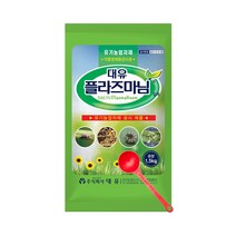 대유 플라즈마님 1.5kg 유기농 토양살충제 물바구미, 단품