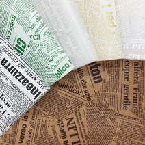 두꺼운 유산지 왁스페이퍼 왁스지 식품 빵 치킨 햄버거 토스트 와플 샌드위치 포장지 크라프트 노루지 100장, 왁스유산지(흰배경검은글씨)100매