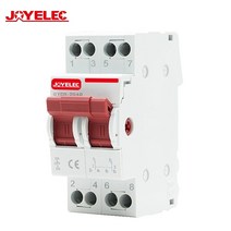 회로 차단기 Joyelec 2p 40a63a mts 이중 전원 수동 전송 절연 스위치 연동 회로 차단기, 40A, 01 40A