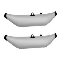 풍선 보트 카약 카누 아웃 트리거 안정제 부표 플로트 서있는 물, [02] double white