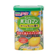 [입욕제] 일본입욕제-바스로망 농축레몬(600g) (입욕 비누 바스붐첨가, 1개, 레몬입욕제-600g