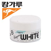 캉가루 화이트 자동차 고체왁스 350mg, 1개