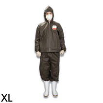 애니세이프 SBW 일회용 방진복 투피스 진회색 XL 1P, 3개
