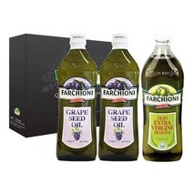 기타 파르키오니 올리브오일1L 1병+포도씨유1L 2병 선물세트