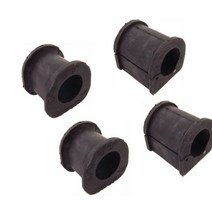 후륜 프론트 스테빌라이저 고무부싱 4pcs 세트 스태빌라이저 앰프 현대 테라칸 2001-2007 후면 부싱 활대부싱, 없음