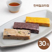 [단백질과자점] 프로틴찰바 3종 현미영양떡 10개+호박영양떡10개+흑미영양떡10개, 없음