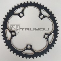 TRUYOU 도로 자전거 Chainring 130 BCD 사슬 바퀴 38T 39T 40T 42T 44T 46T 48T 50T 52T 53T 56T 접히는 자전거 CNC 332