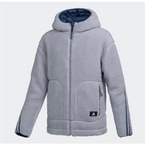 ADIDAS 아디다스 풀집 하이 칼라 쉐르파 재킷 HR8427 HR8427_EUE91