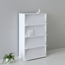 마켓비 EZBO 플랩도어 4문 수납장 60108, 화이트 8457.5046