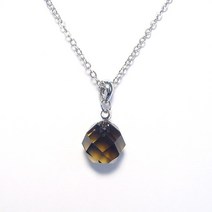 연수정 펜단트 smoky quartz pendant