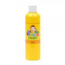키즈 핑거페인트 250ml 낱색물감 유아물감 물감놀이 핑거페인트 키즈맘아트, 검정