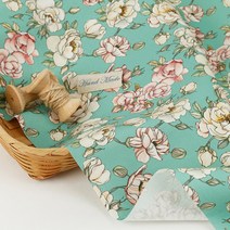 친환경 천아트 항균항염원단 E-DTP 면20수) M1057 코멜리로즈 민트(8514275)