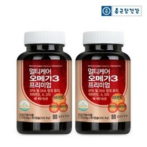 종근당건강 종근당건강 멀티케어 오메가3 프리미엄 6개월분 -, 선택완료, 단품없음