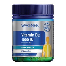 와그너(Wagner) 와그너 비타민 D3 1000IU 250 캡슐, 250캡슐, 1개