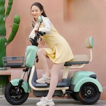 전기삼륜오토바이 노인 세바퀴 배달용 전기 전동 삼발이 세발 삼토바이, 화이트 60V