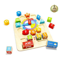 라이브잇 캐스비 투키토이 투키 날씨와 시간 교육시계, 4개