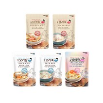 더독 삼계탕 삼계죽 오리탕 오리죽 북어국 6개 골라담기 반려동물 보양식 영양식, 오리죽3+오리탕3
