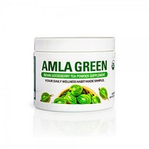 AMLA GREEN Tea Powder 30 파우더 암라, Regular, 30 Servings (Pack of 1)