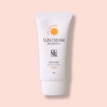 알로에베라 선크림 자외선차단제 선블럭 SPF50+++ 비비크림겸용 기능성 워터프루프 45g2개