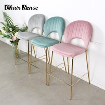 체어센스 골드 카페 업소용 인테리어 커피숍 식탁 의자, 12 에띠앙골드바체어 핑크