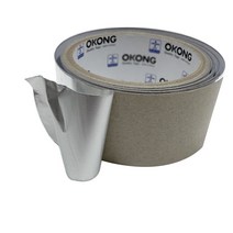 연통 덕트용 알루미늄 테이프 3.5M / 내열 화목난로 배관 알미늄 은박 테잎 이형지 환풍기 주방 조인트