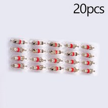 휠캡 자동차 트럭 합금 타이어 밸브 스템 코어 부품 교체 아연 악세사리 20 개입, [01] A