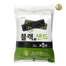 라이브잇 풀무원 블랙김샌드 현미, 70개입, 20g