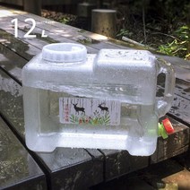 청수통 휴대용 캠핑카 차박 대용량 물통 휴대용 물 컨테이너 주전자 대용량 12L 캠핑 버킷 물 저장 수도꼭, 한개옵션1, 한개옵션0