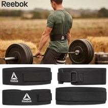 리복 역도벨트 헬스 리프팅 파워 웨이트 벨트, L