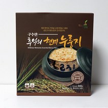 누룽지 엔초이스 쌀과 현미로 만든 가마솥누룽지 구수한 추억의 현미누룽지300g, 300g