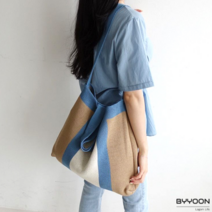 바이윤 니트백 숄더백 에코백 텀블러 토트 쇼퍼백 캔버스백 가방