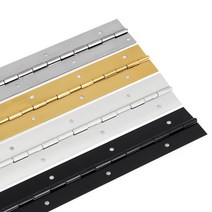 스텐 피아노경첩 장경첩 1000mm 1200mm 골드 실버 화이트 블랙, 1개