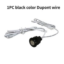 스마트전등스위치 무선스위치 원격 스마트 스위치 DC 12V 정전식 터치 센서 스위치 코일 스프링 LED 조광, Sliver color DuPont, 04 18T Black DuPont