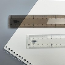 SARA 1200 구부러지는자(15cm), 투명