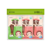 아이배냇 꼬마 육포 오리지널 35g x 2p + 쇠고기 25g 세트, 3세트, 돈육맛, 쇠고기맛