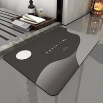 나노 레벨 규조토 카페트 매트 러그 물 흡수 빠른 건조 패드 화장실 문 바닥 미끄럼 방지 욕실 발 소프트, Style A-3_50CMx70CM