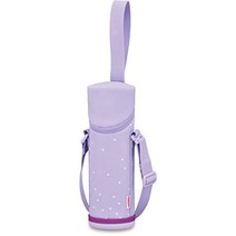써모스 보온병 물병 파우치 350~600ml 6색상, 450~600ml용ml, 퍼플 스타