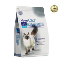 라이브잇 이즈칸 캣 어덜트 그레인프리 고양이 사료, 연어 + 닭, 4개, 6.5kg