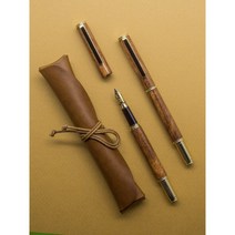 디킨스 만년필 부빙가(가죽케이스 포함), M, 한글 명조